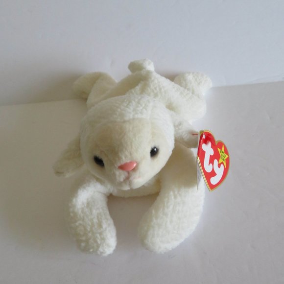 Retired Ty Beanie Baby Fleece (Lamb), NWT - Picture 2 of 8